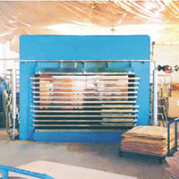 接觸式單板干燥機